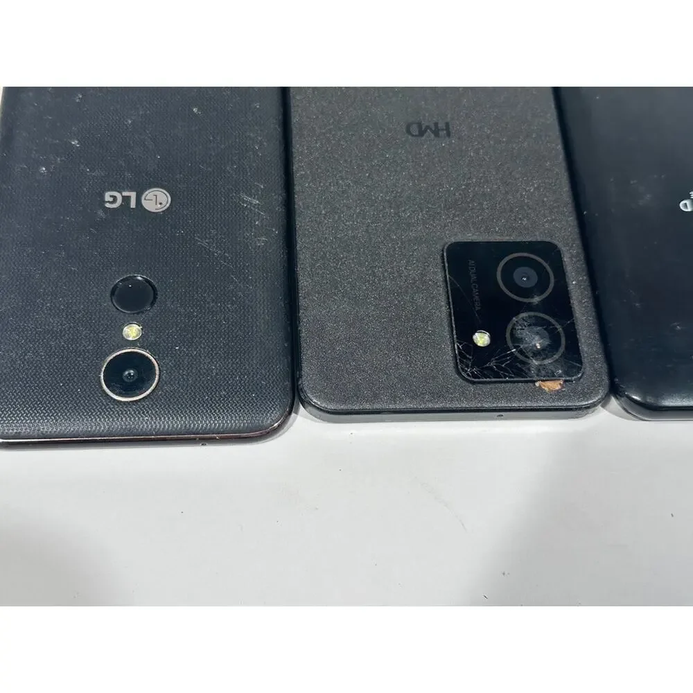 Lot of 4 Broken Smartphones LG Cloud HD For Parts Repair Bulk As-Is